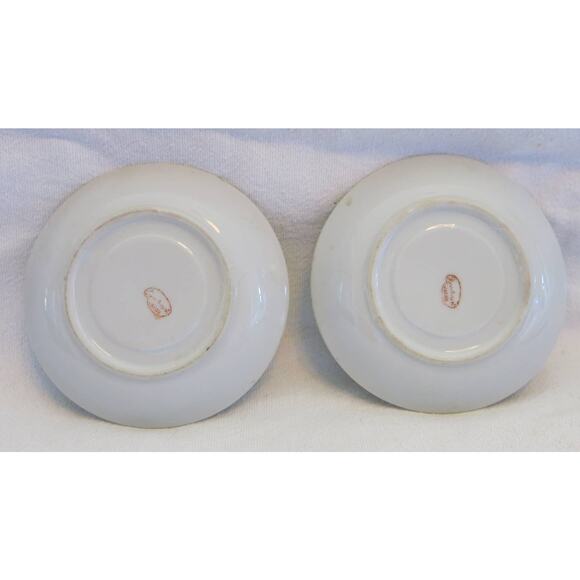 VINTAGE 1950's Grantcrest Childrens China Plates Set of 6 Roses Made In Japan - Picture 3 of 6